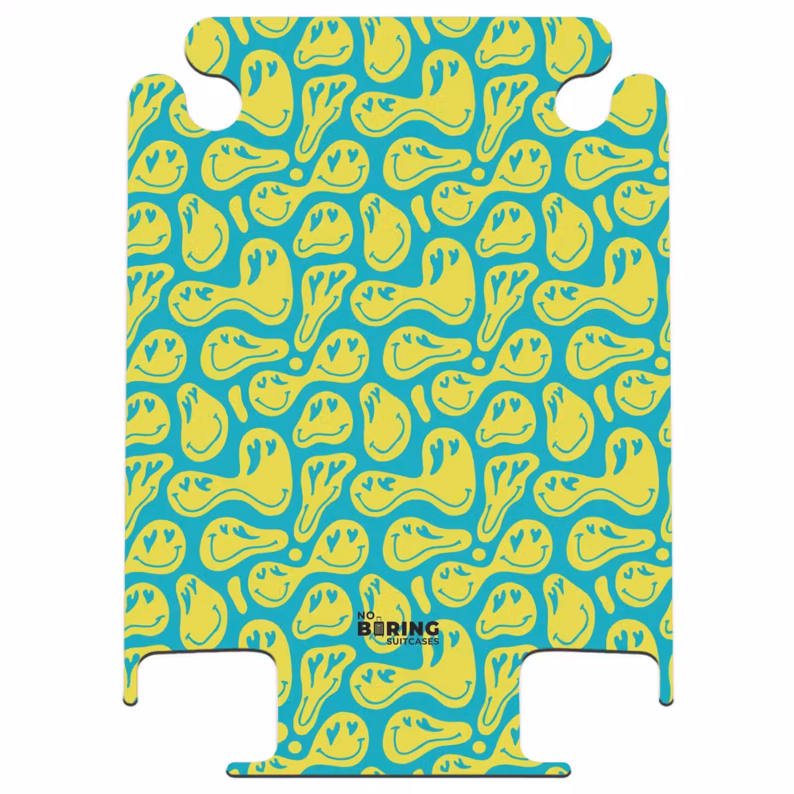 CaseSwap™ - Patterns - Pattern of distorted emojis on blue background — 1