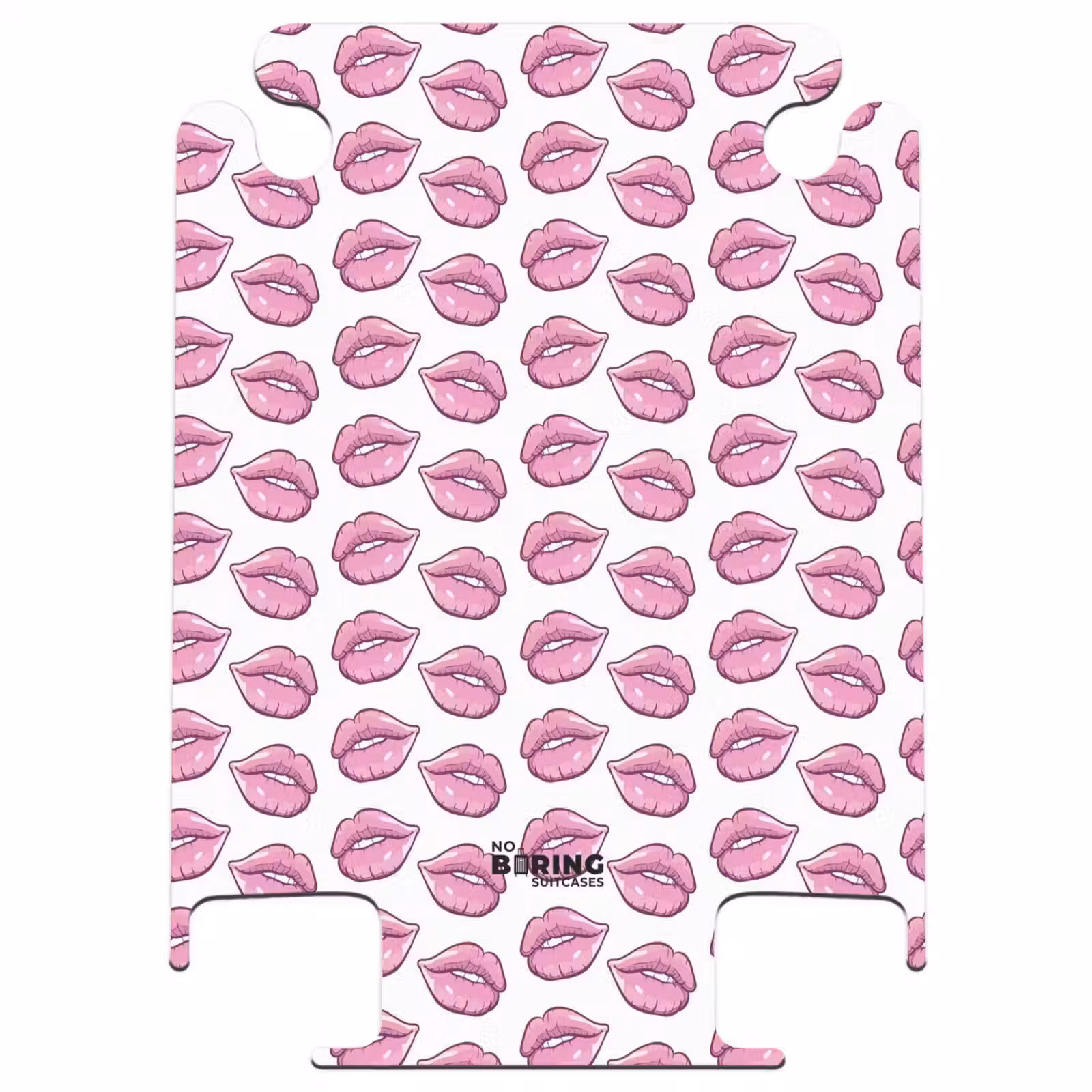 CaseSwap™ - Patterns - Pink lip pattern on white background — 1