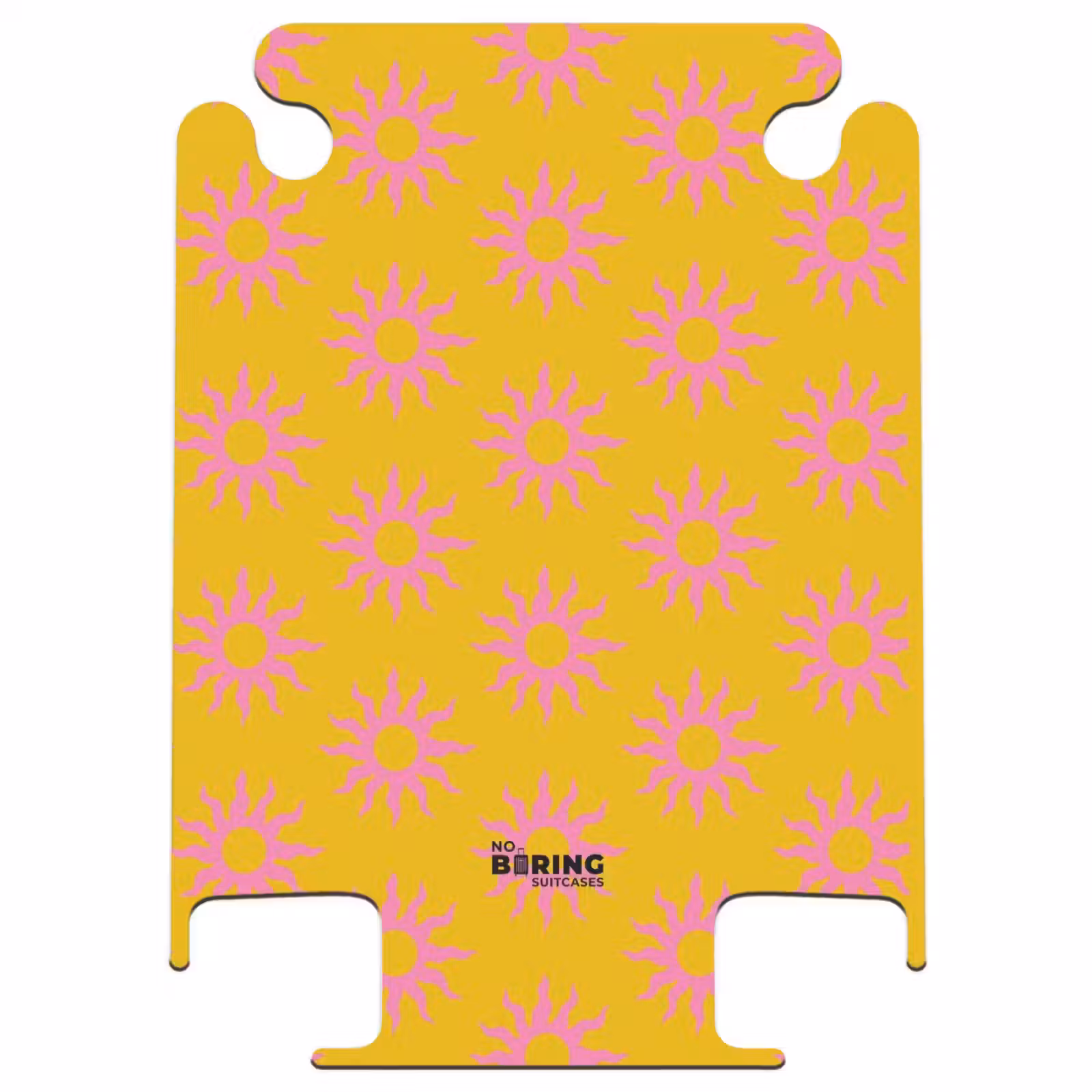 CaseSwap™ - Patterns - Sunburst pattern on golden yellow background — 1