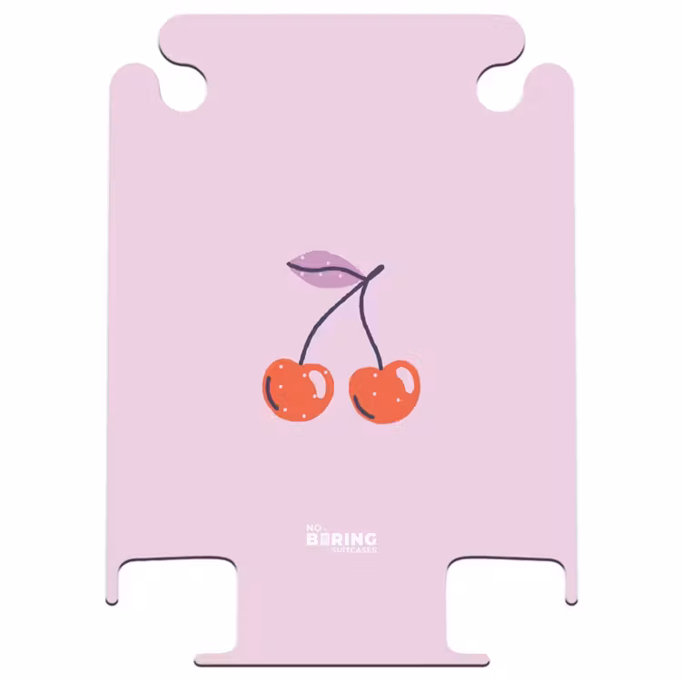 CaseSwap™ - Patterns - Cherry on light pink background — 1