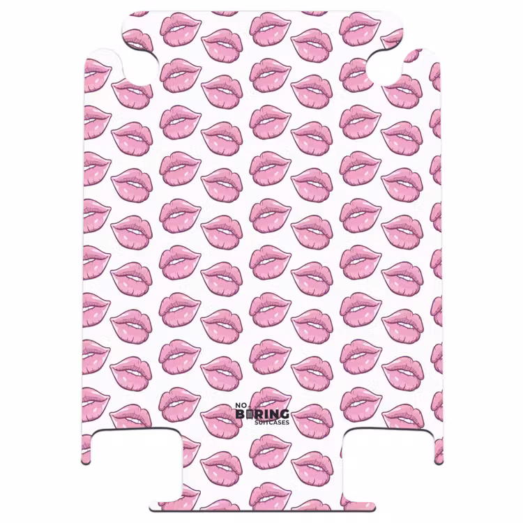 CaseSwap™ - Patterns - Pink lip pattern on white background — 1