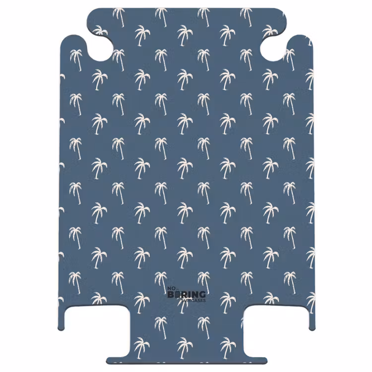 CaseSwap™ - Patterns - Small palm trees on blue gray — 1