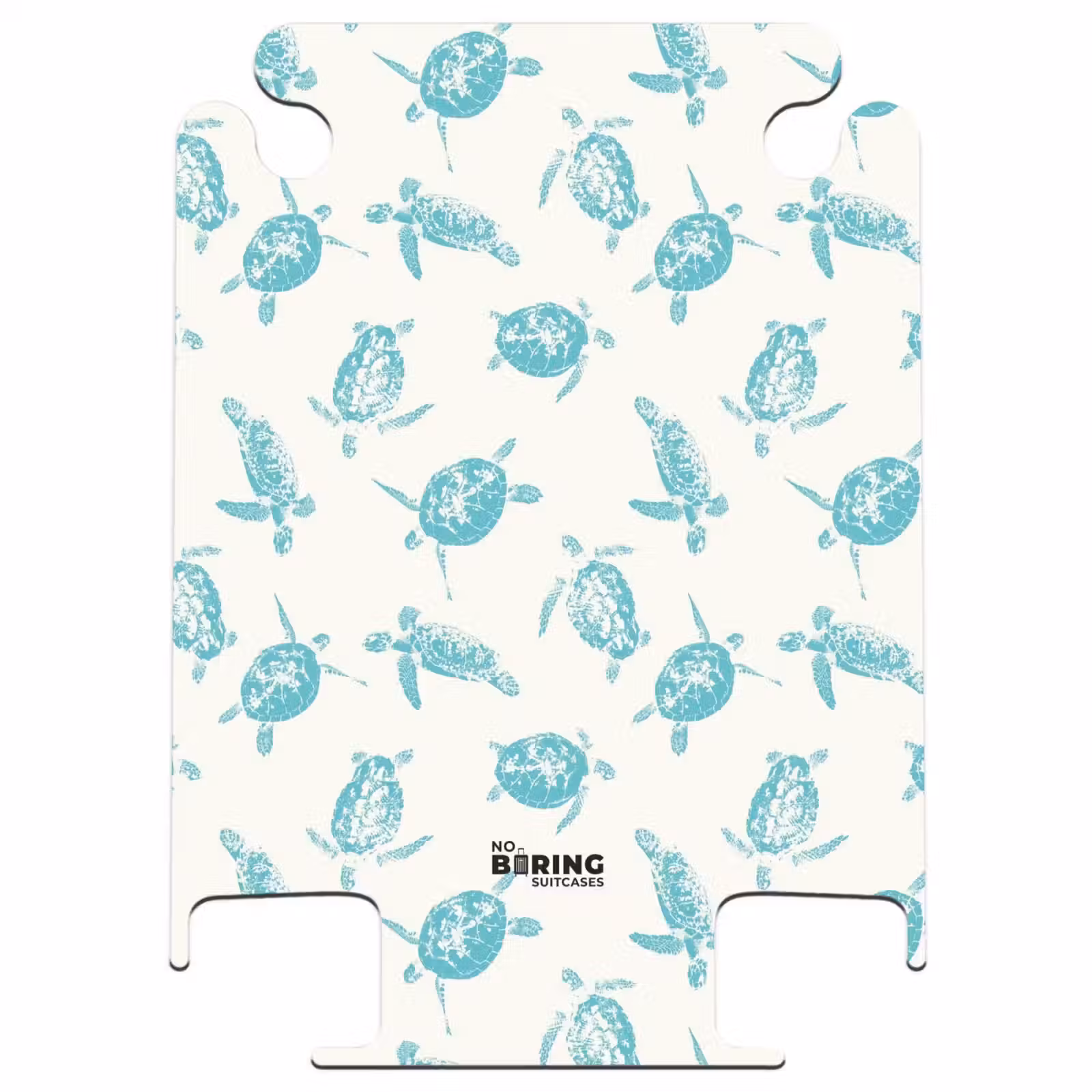 CaseSwap™ - Patterns - Blue turtles on cream background — 1