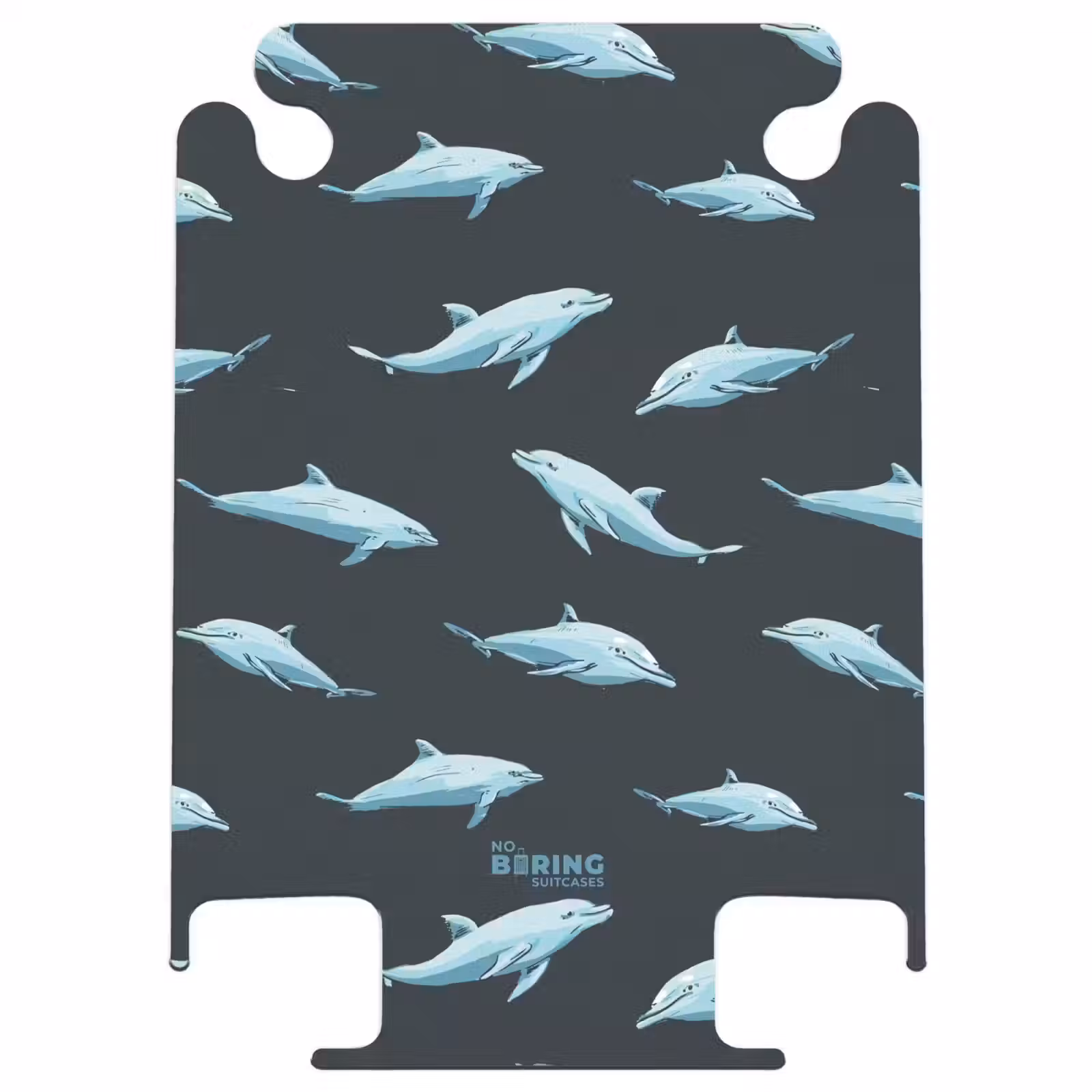 CaseSwap™ - Patterns - Dolphins on dark blue background — 1