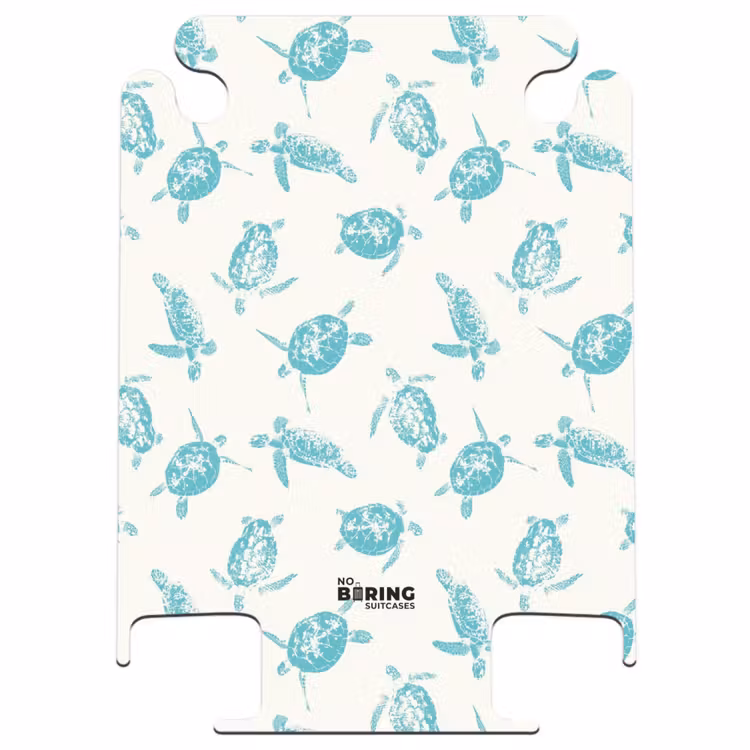 CaseSwap™ - Patterns - Blue turtles on cream background — 1