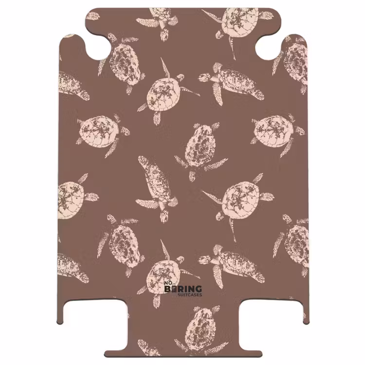 CaseSwap™ - Patterns - Turtles on brown background — 1