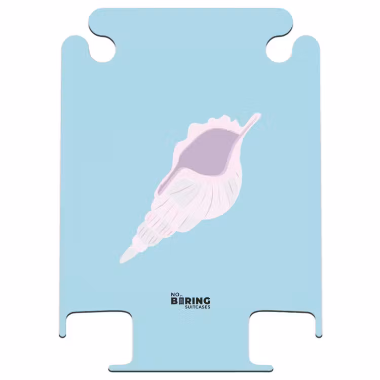 CaseSwap™ - Summer memories - Shell art on blue — 1