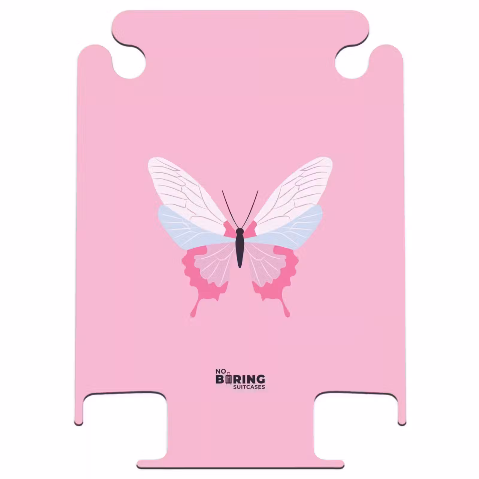 CaseSwap™ - Summer memories - Butterfly on pink background — 1