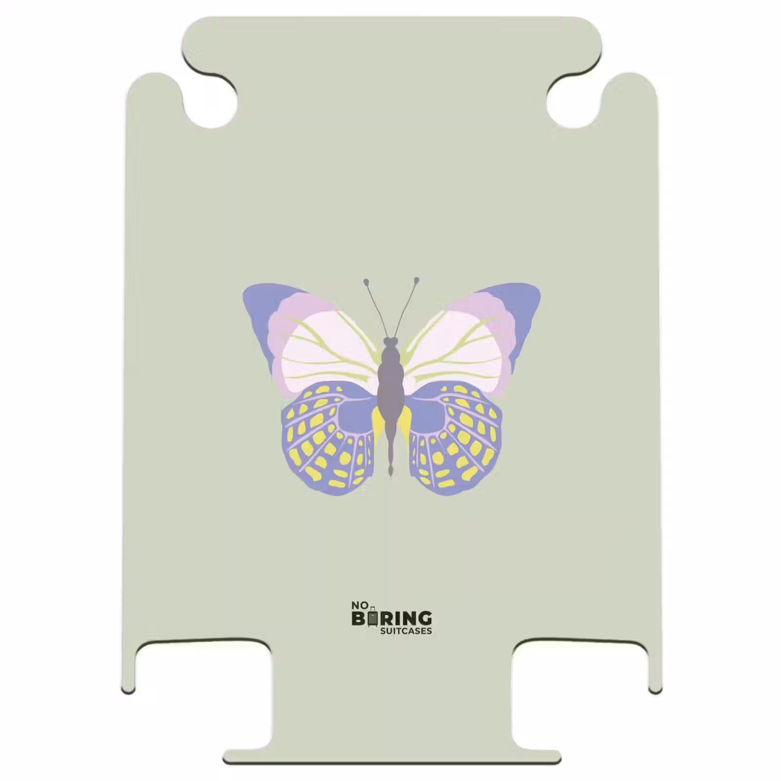CaseSwap™ - Summer memories - Butterfly with sage green colors — 1