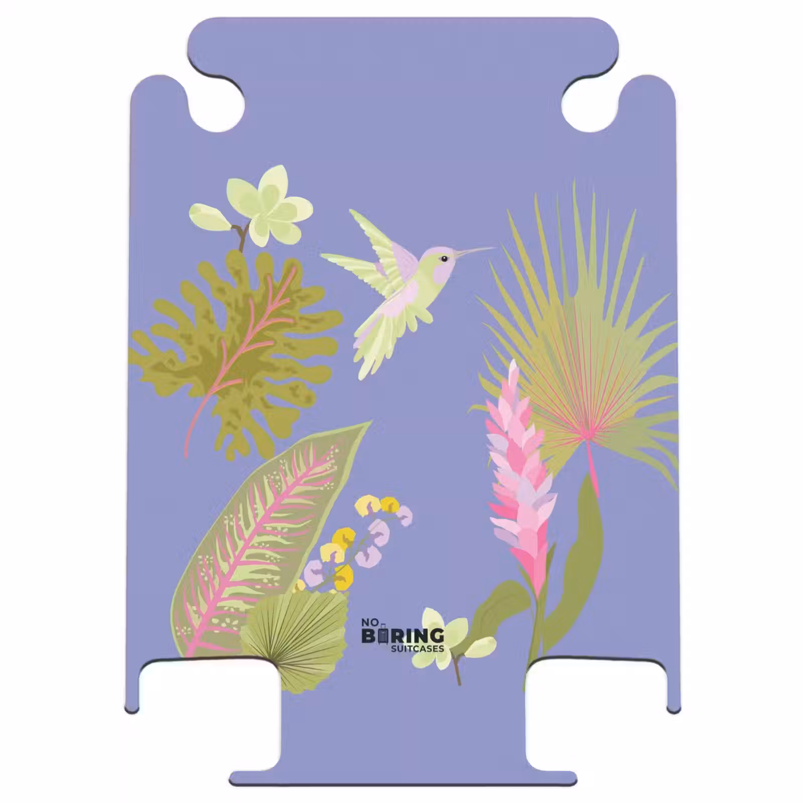 CaseSwap™ - Summer memories - Hummingbird among tropical leaves — 1