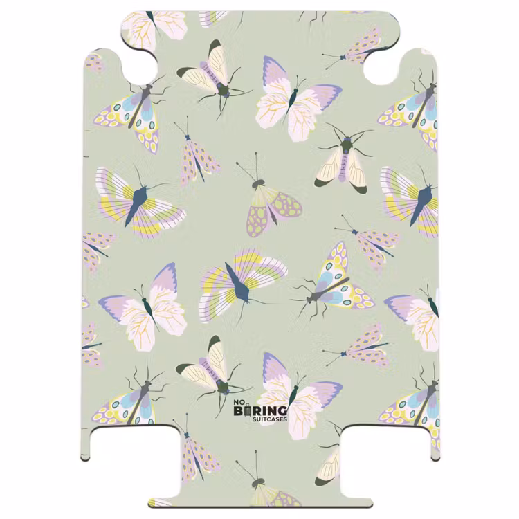 CaseSwap™ - Summer memories - Butterflies and moths on sage green background — 1