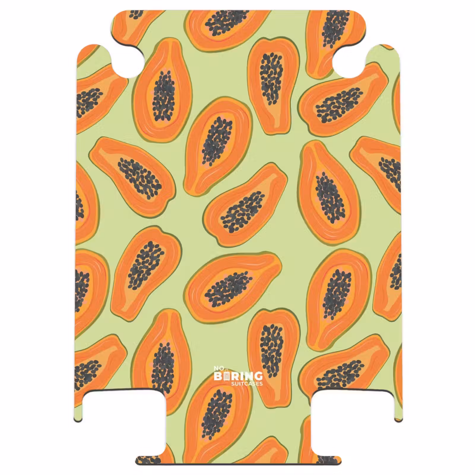 CaseSwap™ - Summer memories - Papayas on a green background — 1