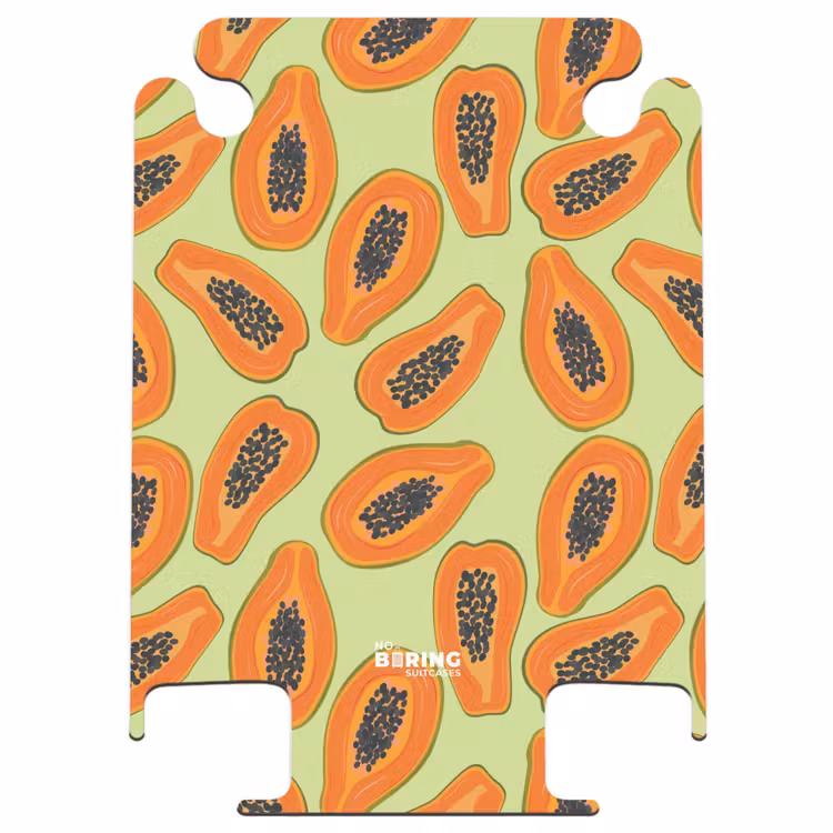 CaseSwap™ - Summer memories - Papayas on a green background — 1