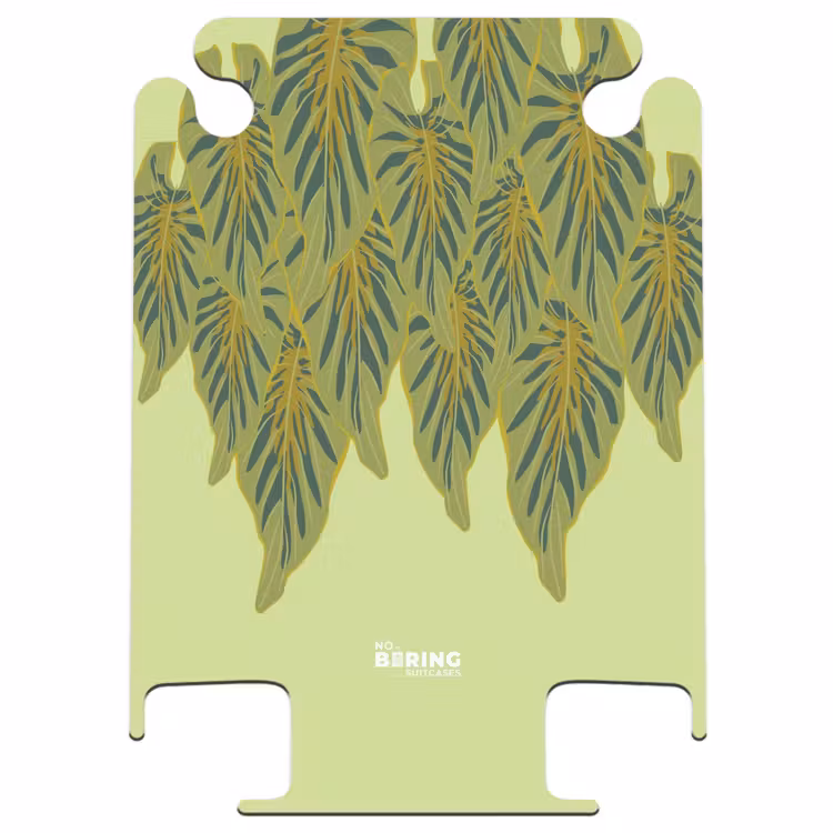 CaseSwap™ - Summer memories - Tropical leaves on Green background — 1