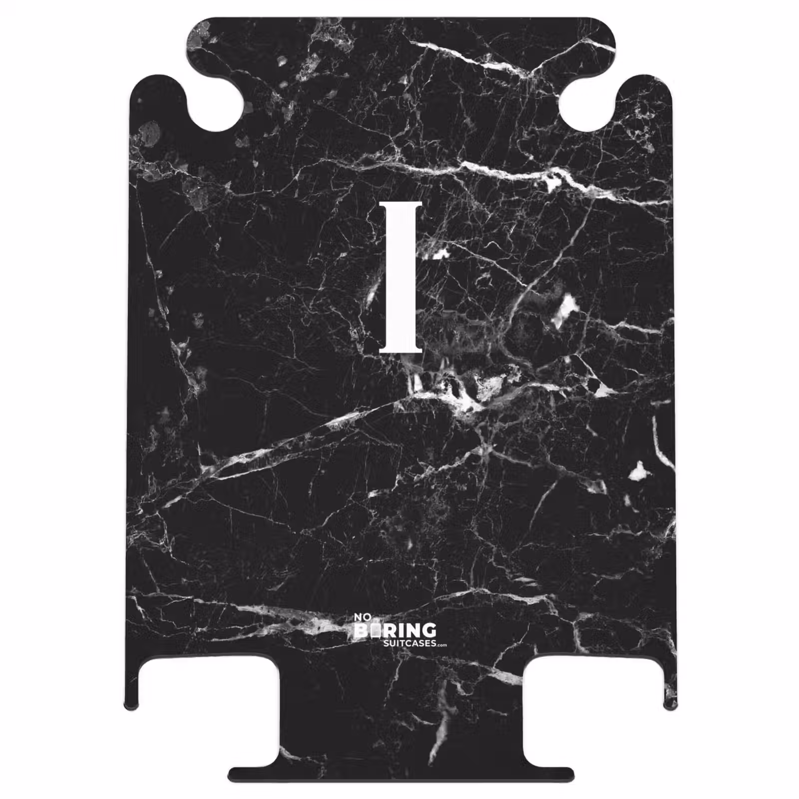CaseSwap™ - Marble - Letter I - Marble look - Black — 1