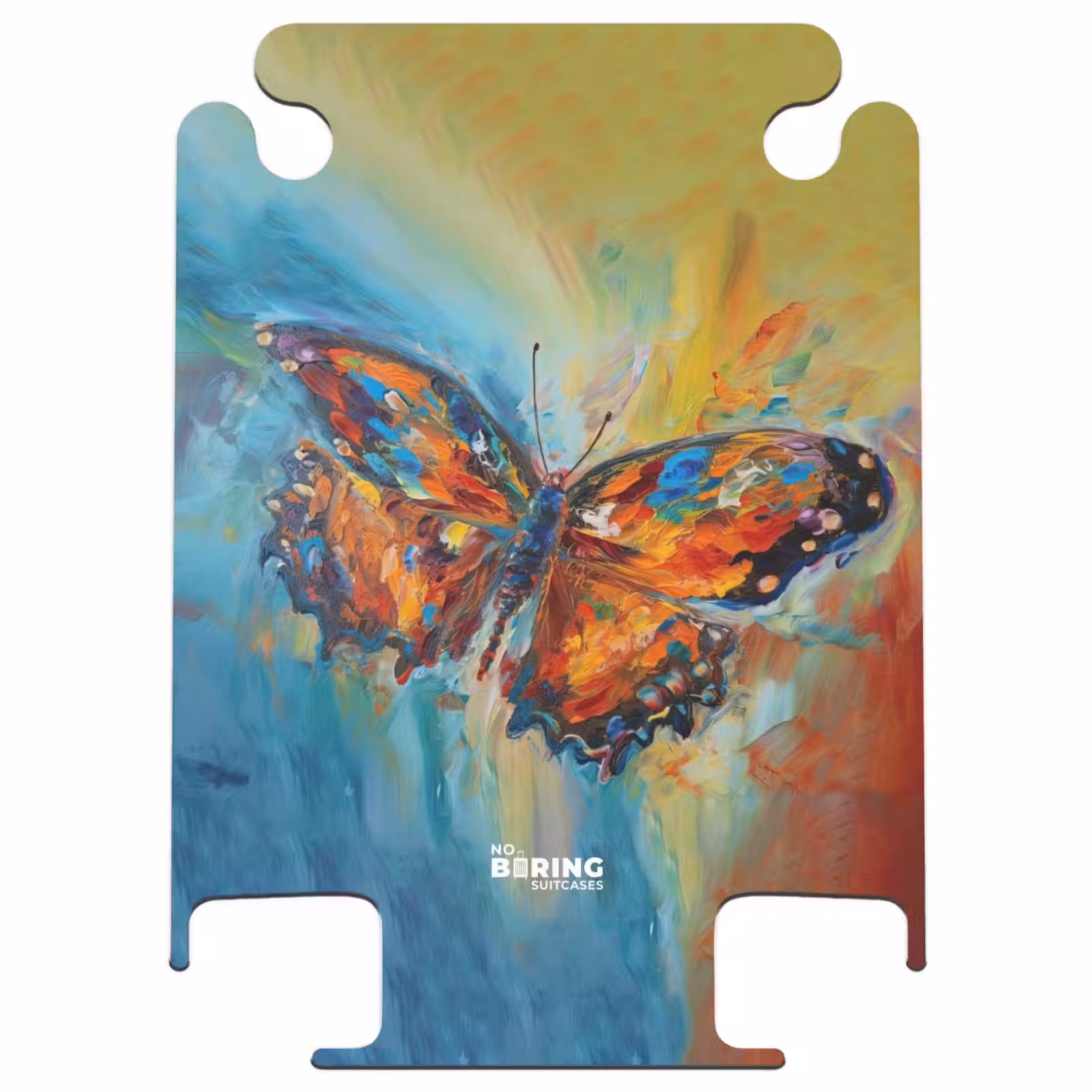 CaseSwap™ - Butterfly as a colorful oil painting artwork — 1