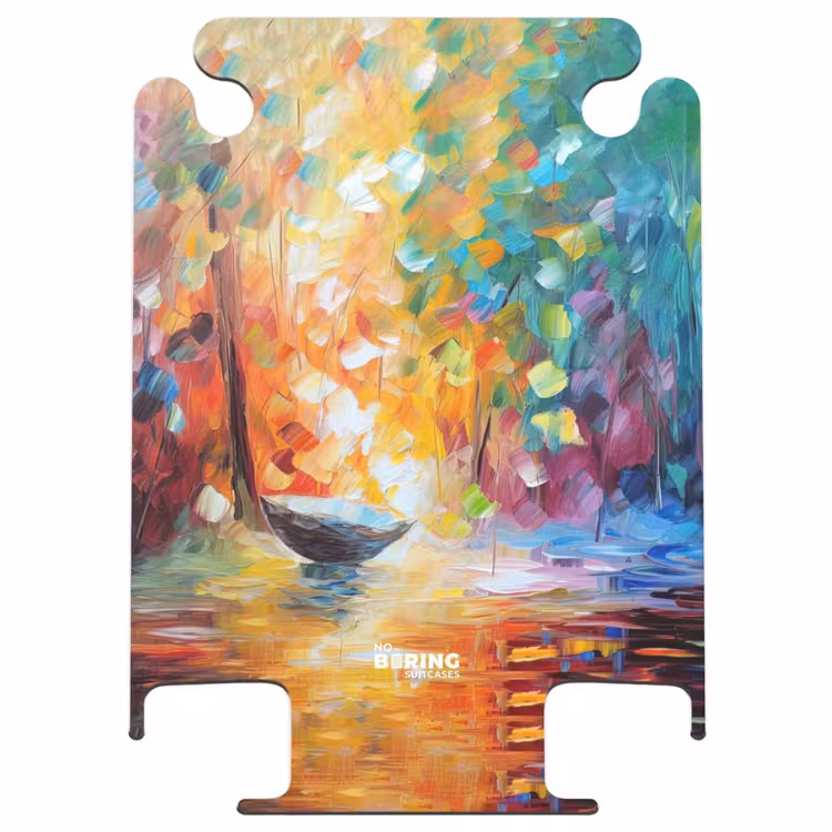 CaseSwap™ - Colorful - Oil paint - Water - Boat — 1