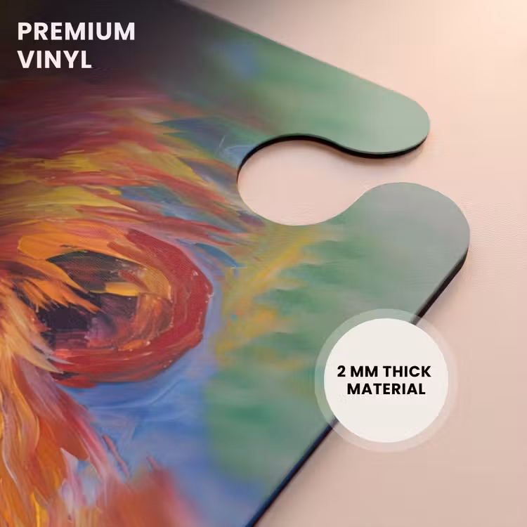 CaseSwap™ - Portrait of a lion in colorful oil paint — 6