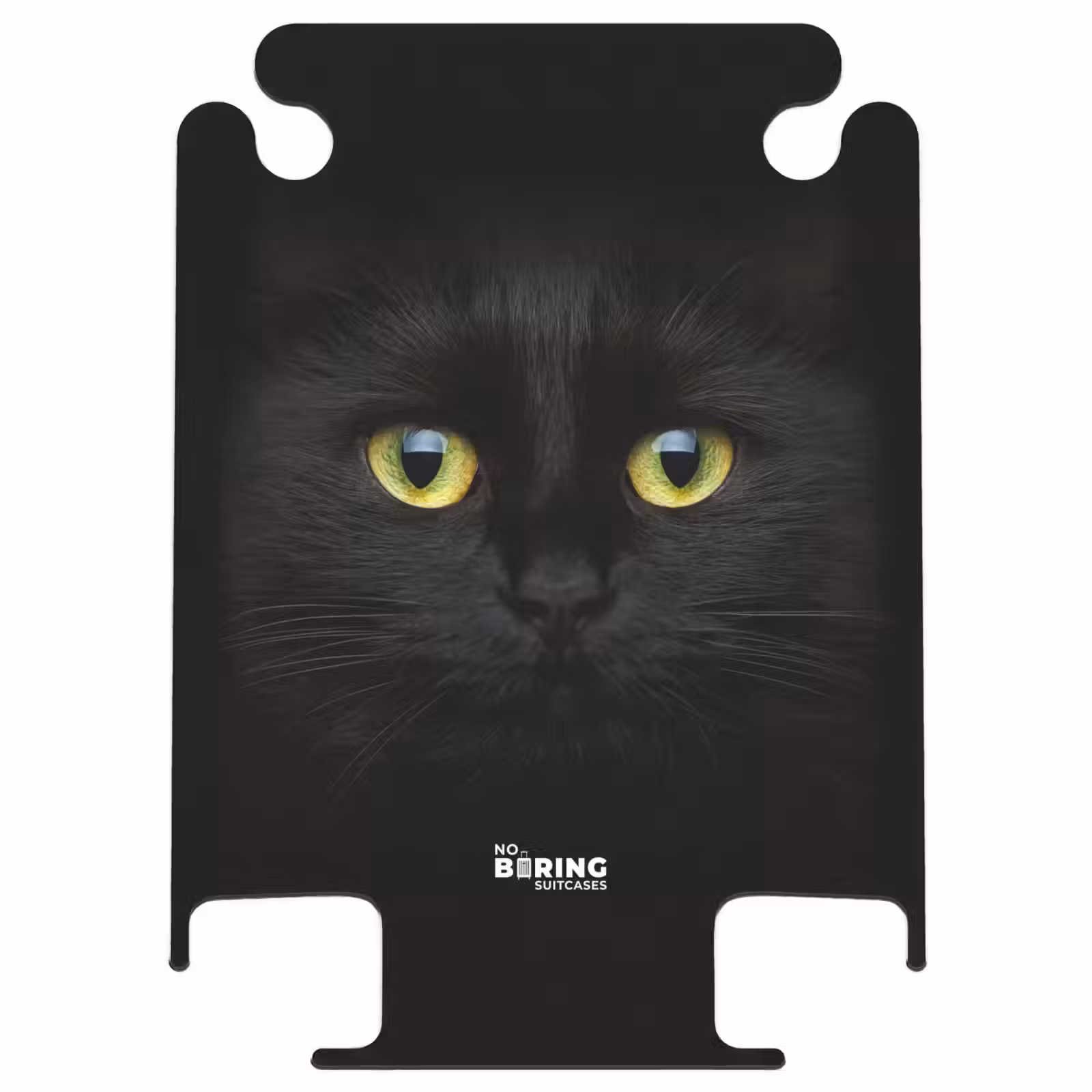 CaseSwap™ - Black cat with bright eyes — 1