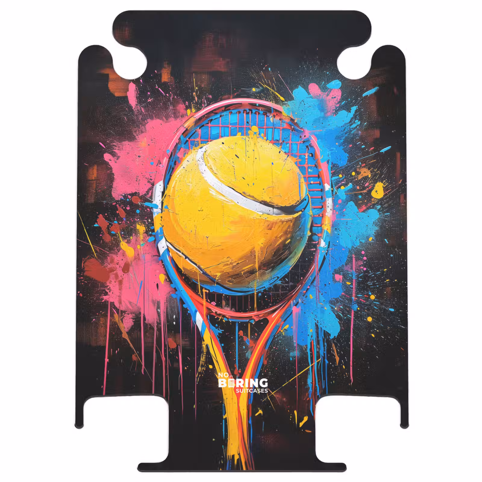 CaseSwap™ - Graffiti tennis racket with ball — 1