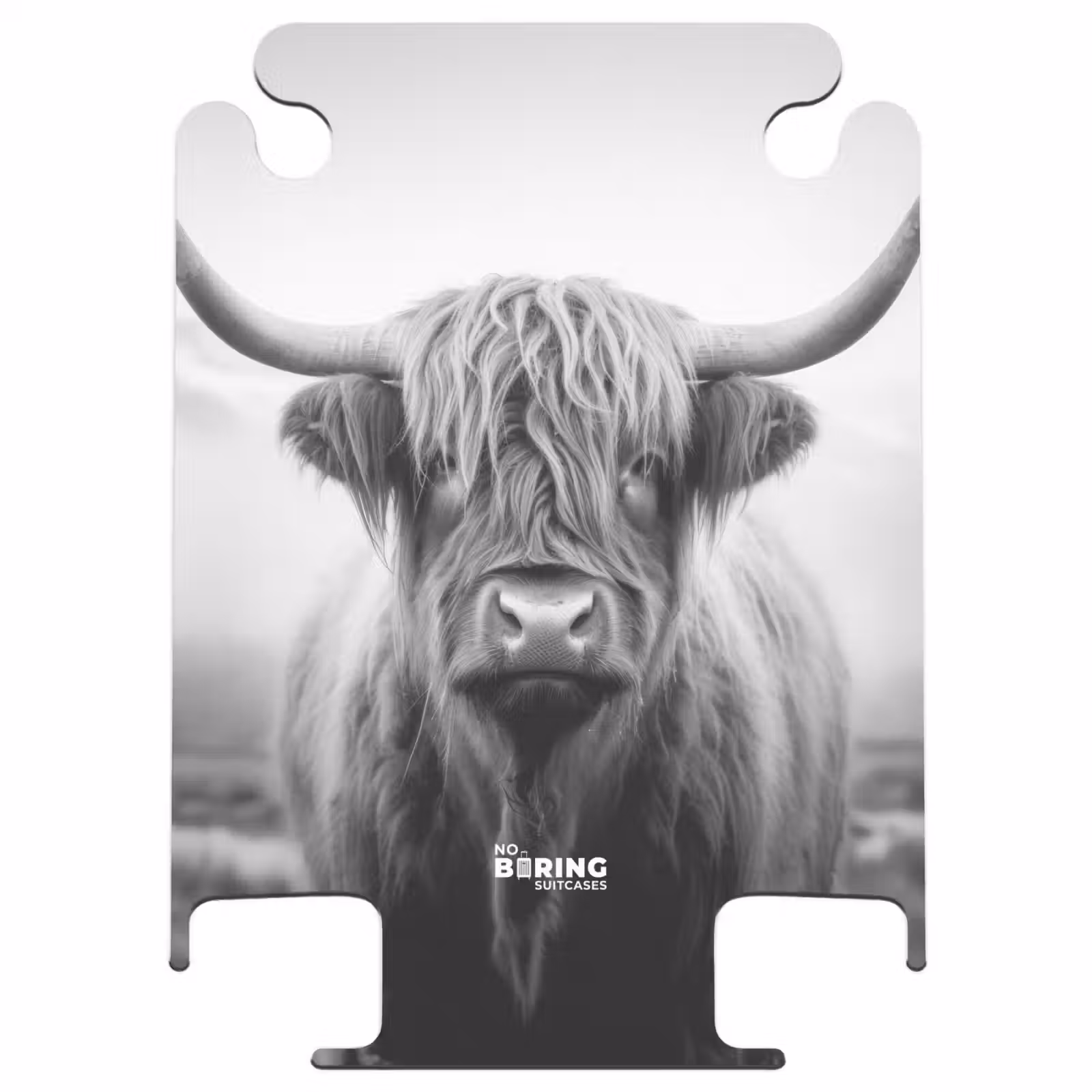 CaseSwap™ - Scottish highlander in black and white — 1