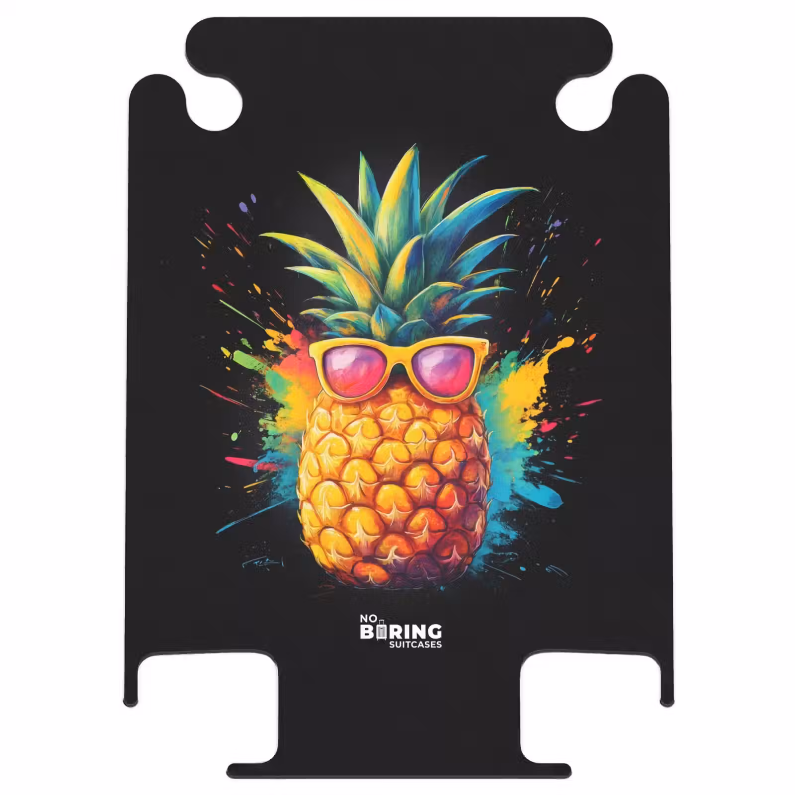 CaseSwap™ - Summer pineapple with sunglasses — 1