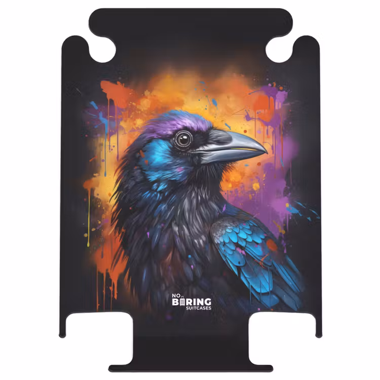 CaseSwap™ - Crow with colorful graffiti — 1