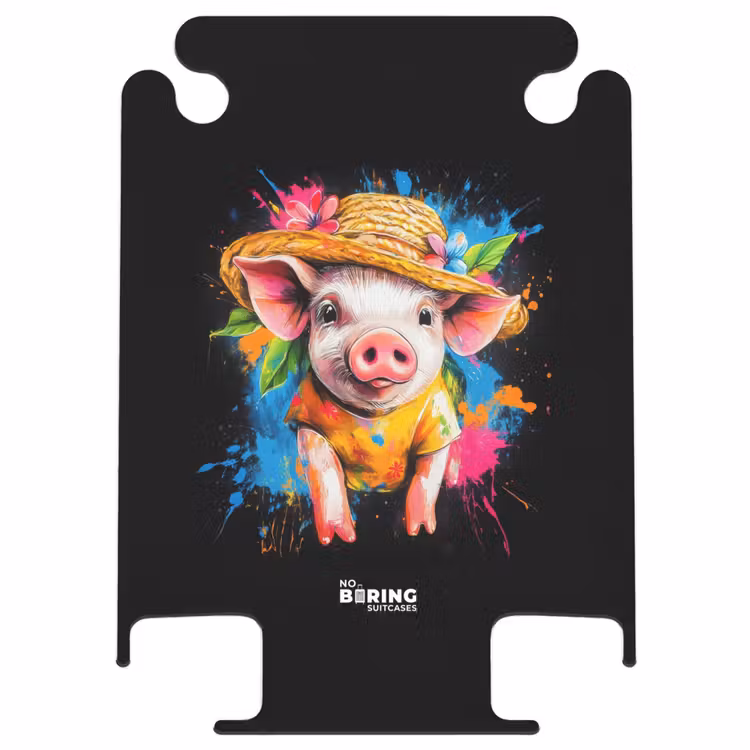 CaseSwap™ - Funny pig with hat illustration — 1