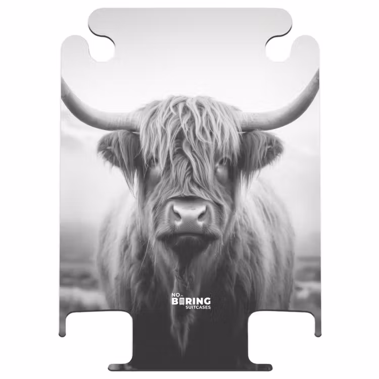 CaseSwap™ - Scottish highlander in black and white — 1