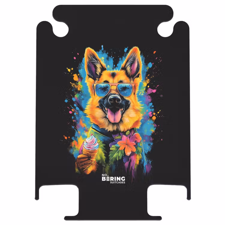 CaseSwap™ - Summer dog with colorful graffiti — 1