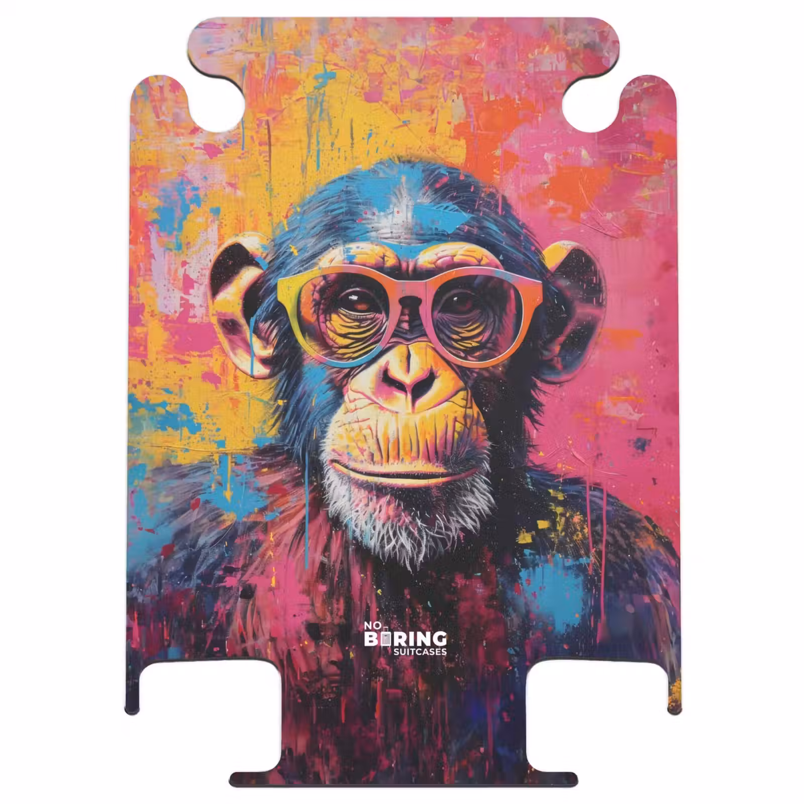 CaseSwap™ - Chimpanzee with glasses in graffiti style — 1
