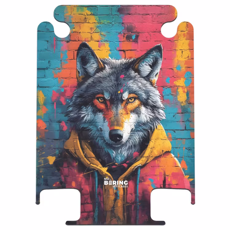 CaseSwap™ - Colorful fox with coat in graffiti style — 1