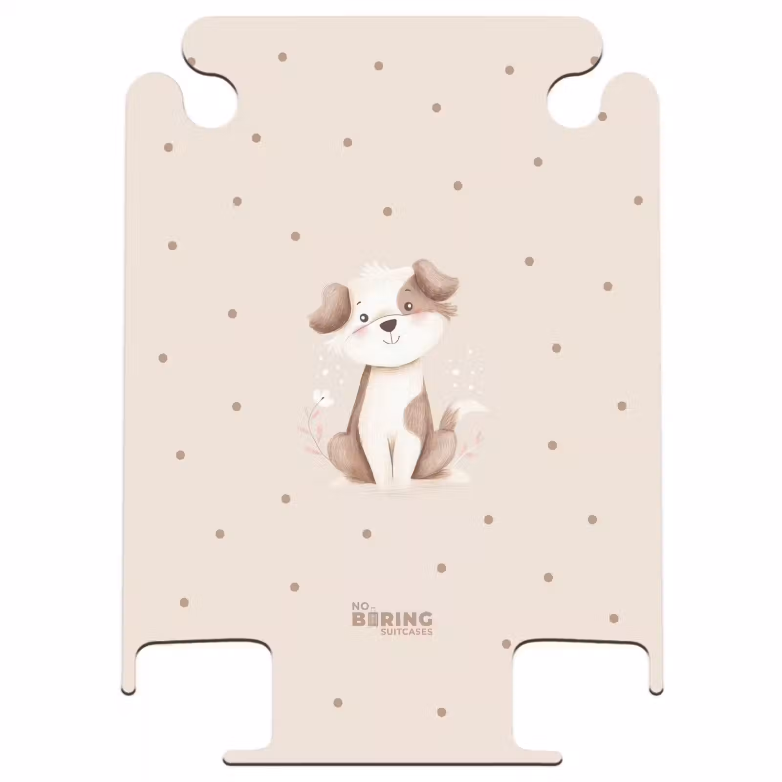 CaseSwap™ - Dog puppy surrounded by brown dots — 1