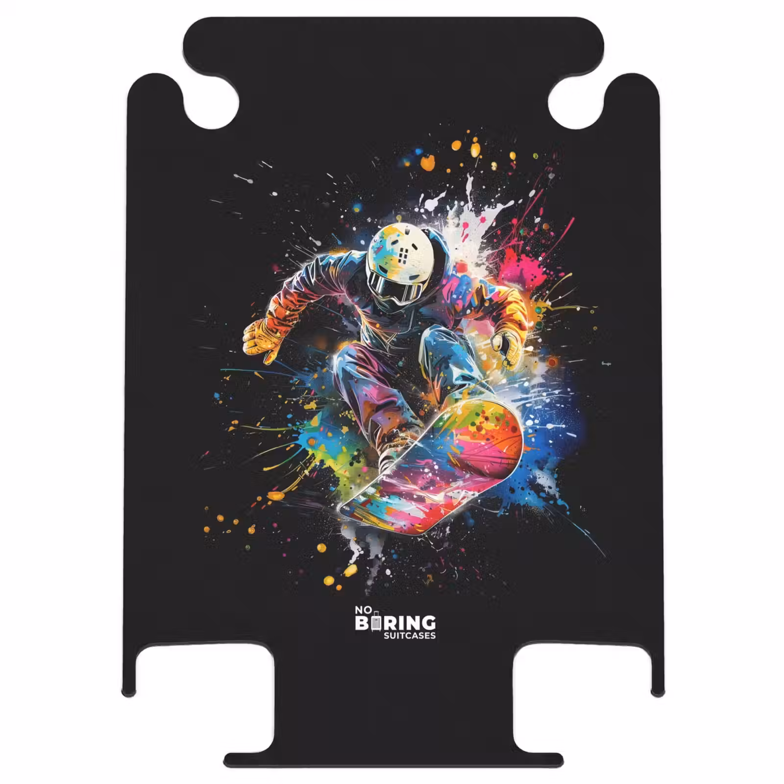 CaseSwap™ - Snowboarder with graffiti — 1