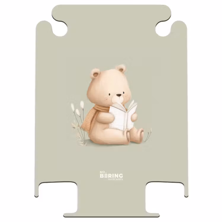 CaseSwap™ - A brown bear with a book - Green — 1