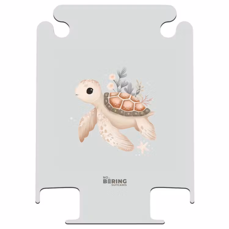CaseSwap™ - Brown sea turtle in pastel underwater world — 1