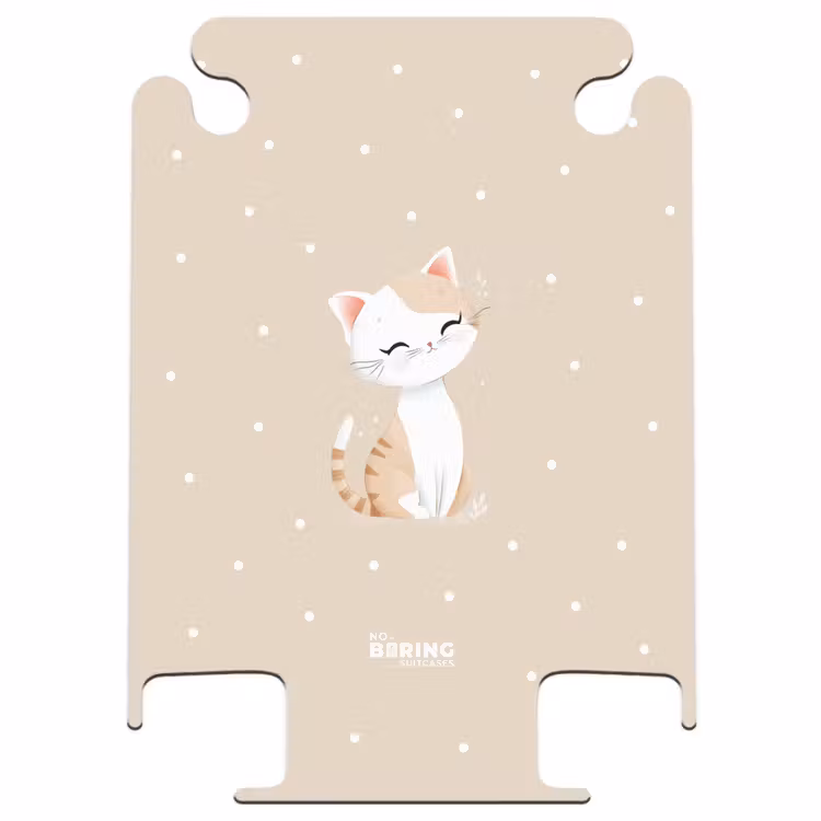 CaseSwap™ - Cat surrounded by beige dots — 1