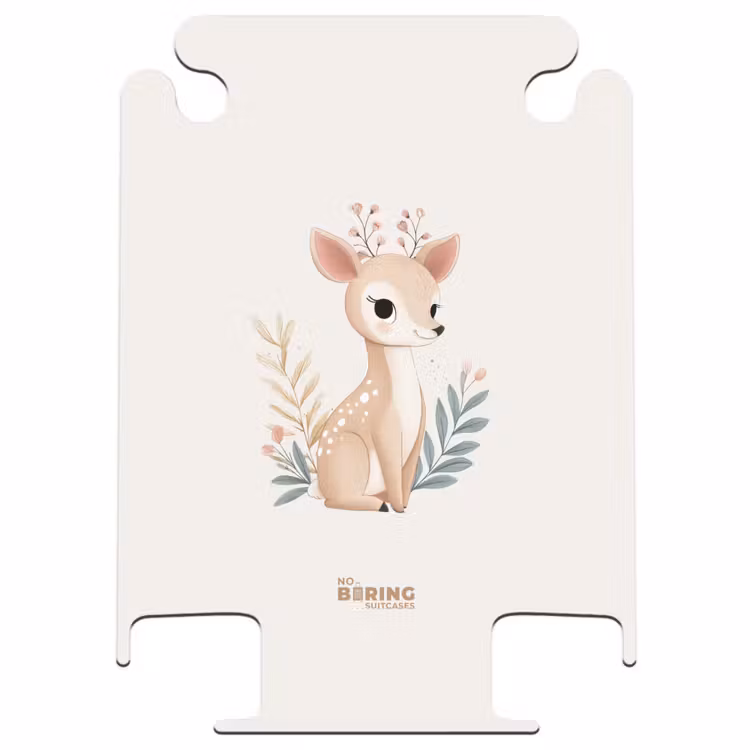 CaseSwap™ - Deer surrounded by plants in shades of beige — 1