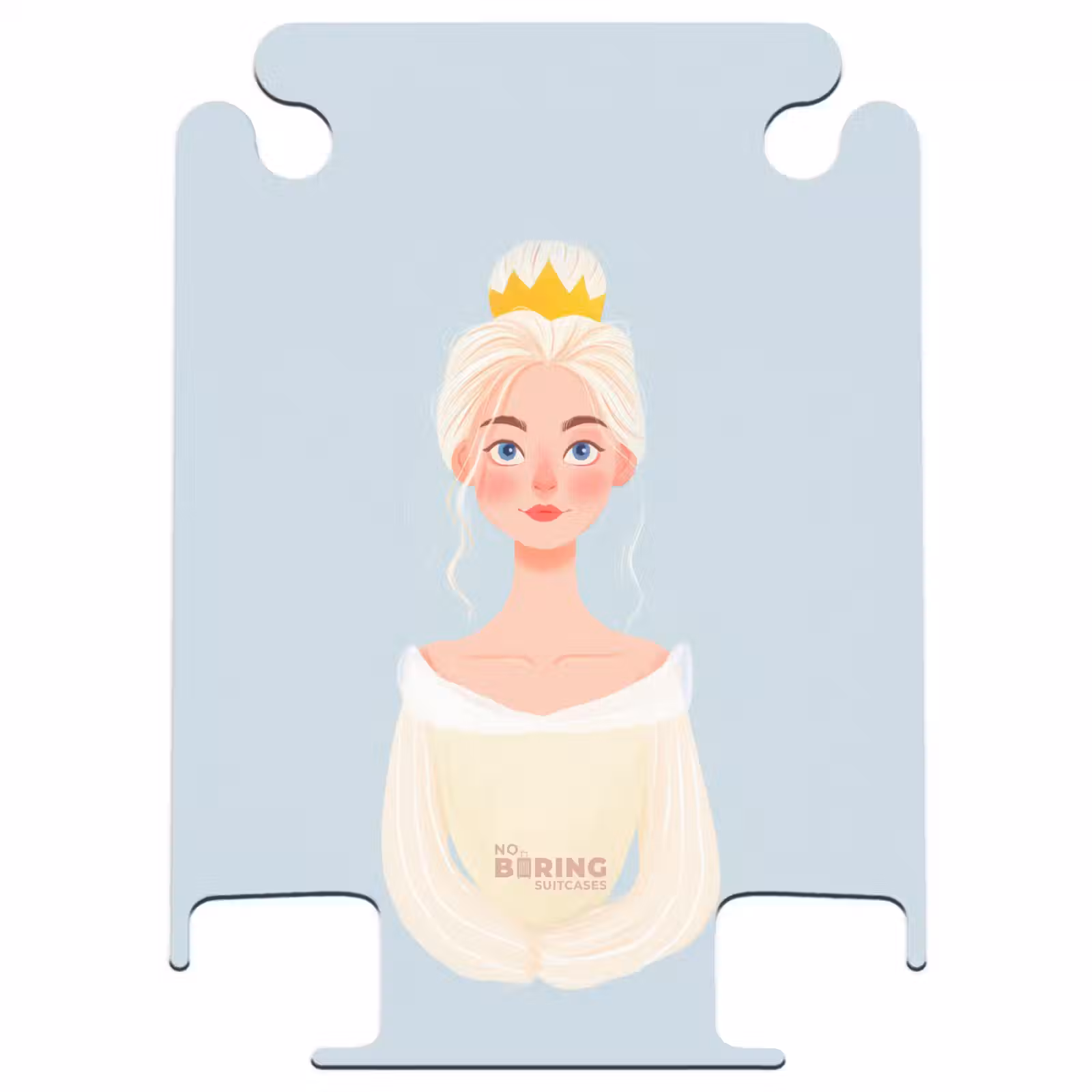 CaseSwap™ - Princess with a golden crown - Blue — 1