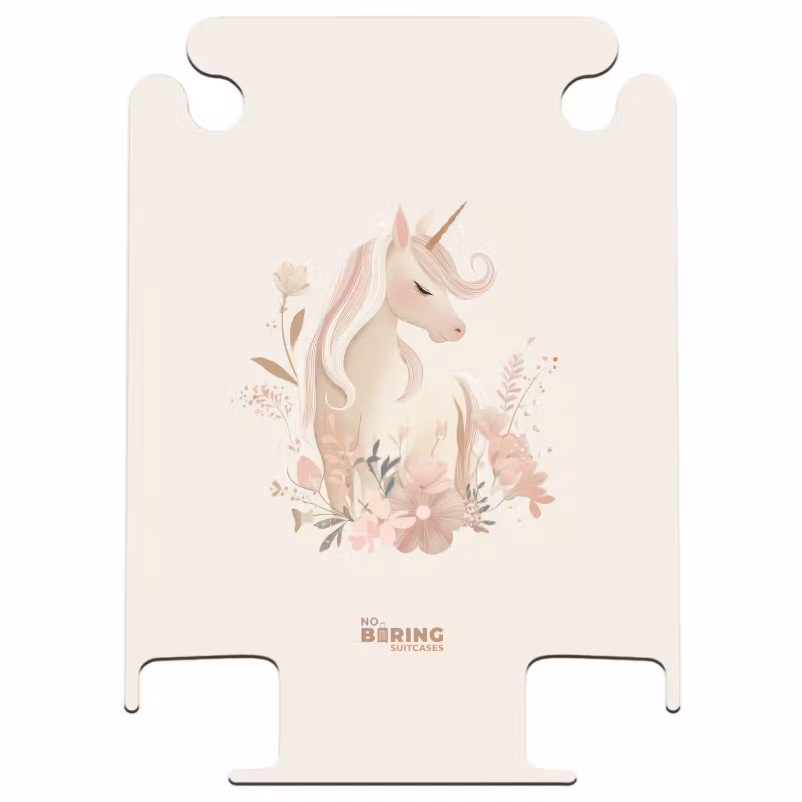 CaseSwap™ - Unicorn among flowers in pink pastel colors — 1