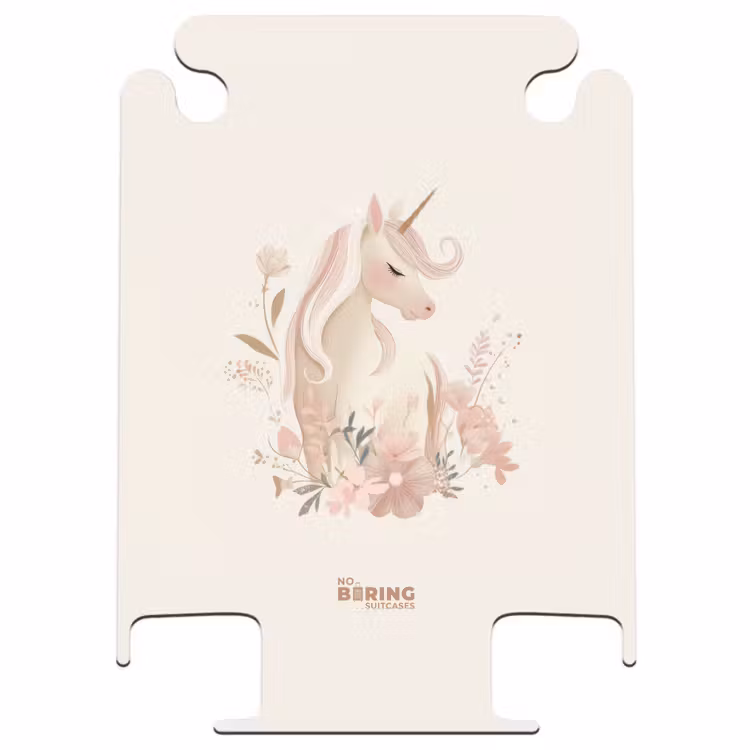CaseSwap™ - Unicorn among flowers in pink pastel colors — 1
