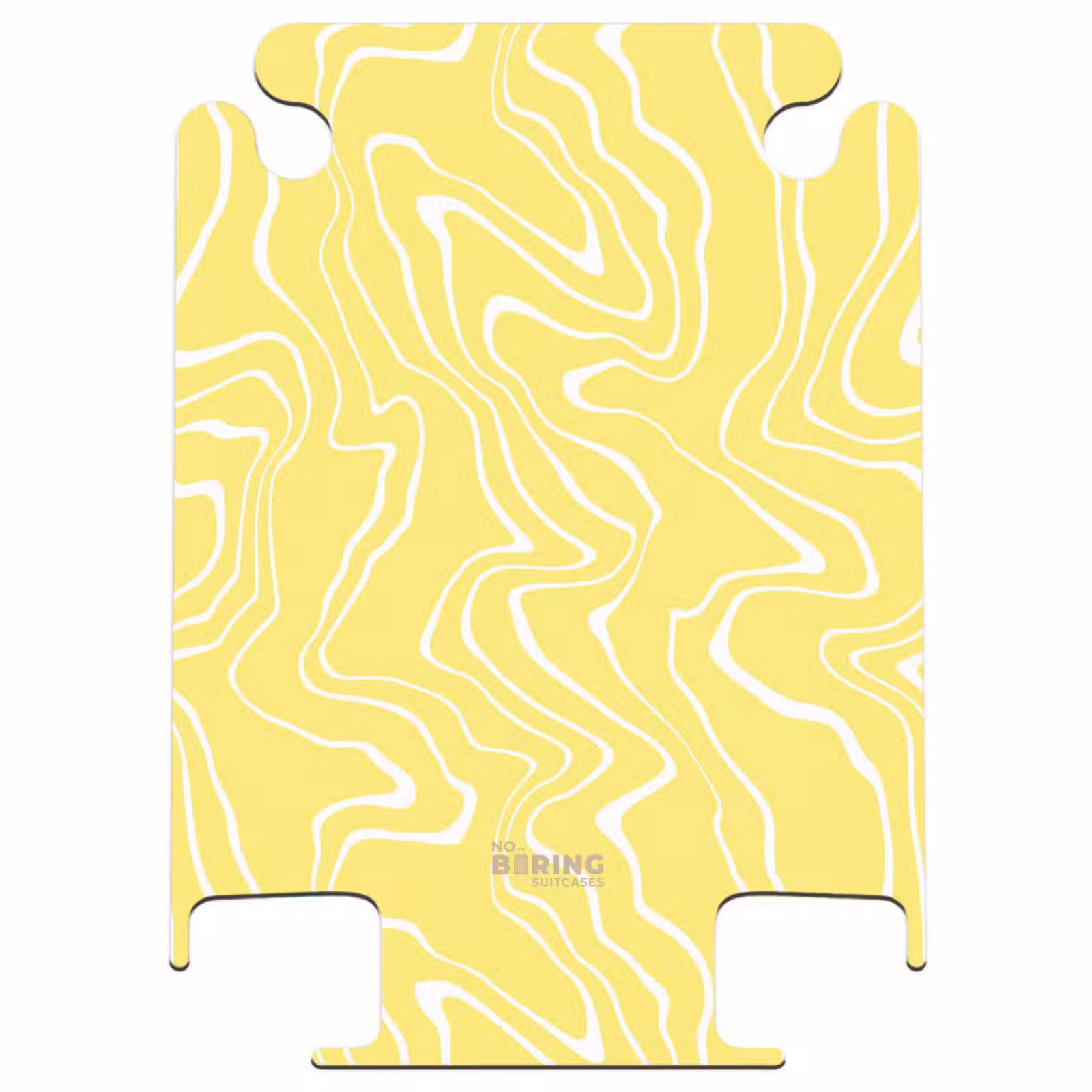 CaseSwap™ - Yellow background with abstract white lines — 1