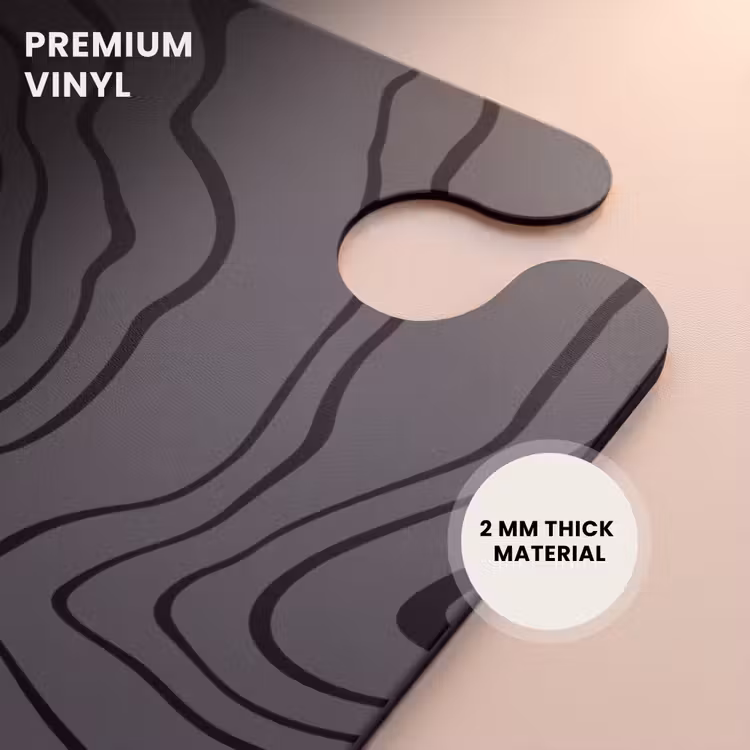 CaseSwap - Gray background with abstract black lines — 6
