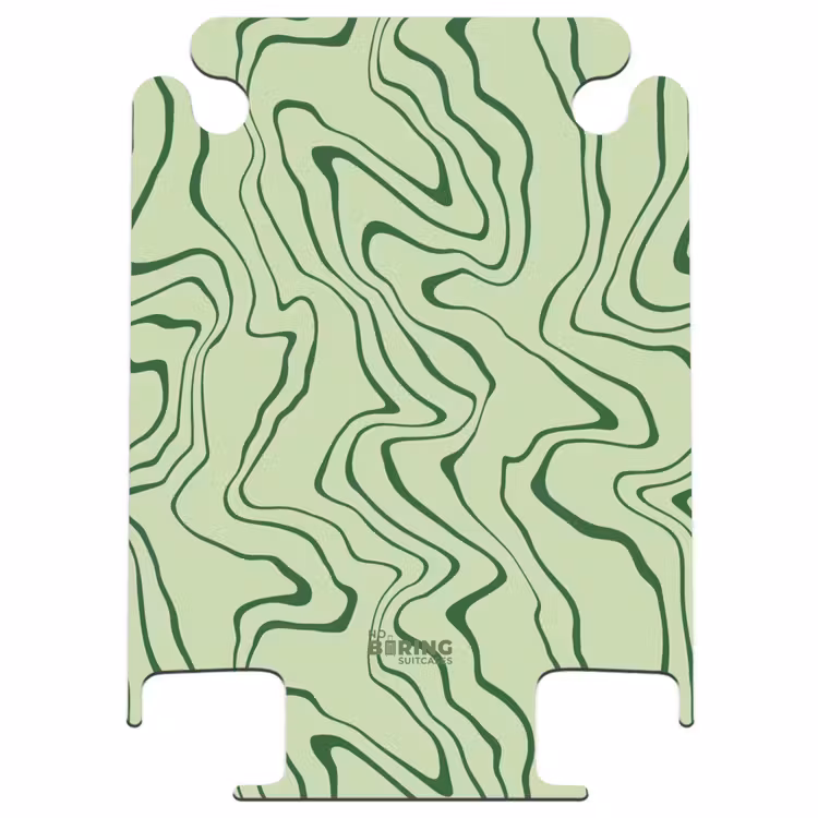 CaseSwap™ - Light green background with abstract dark green lines — 1