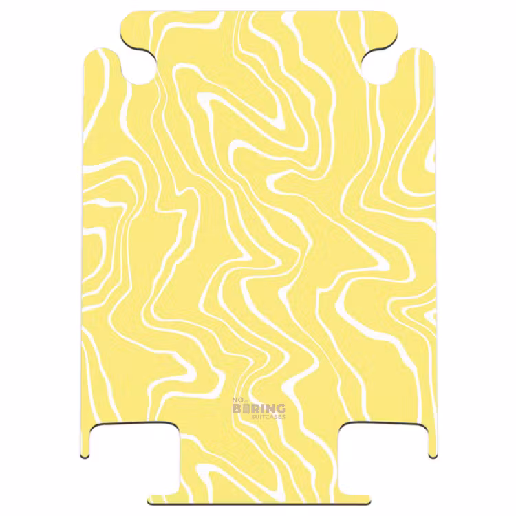 CaseSwap™ - Yellow background with abstract white lines — 1