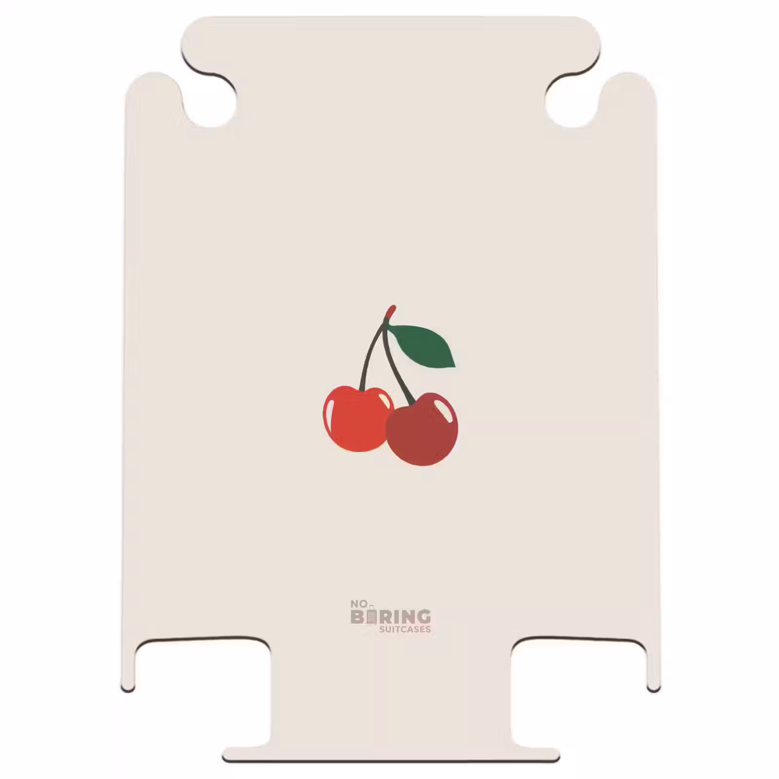 CaseSwap™ - Cherry on beige background — 1