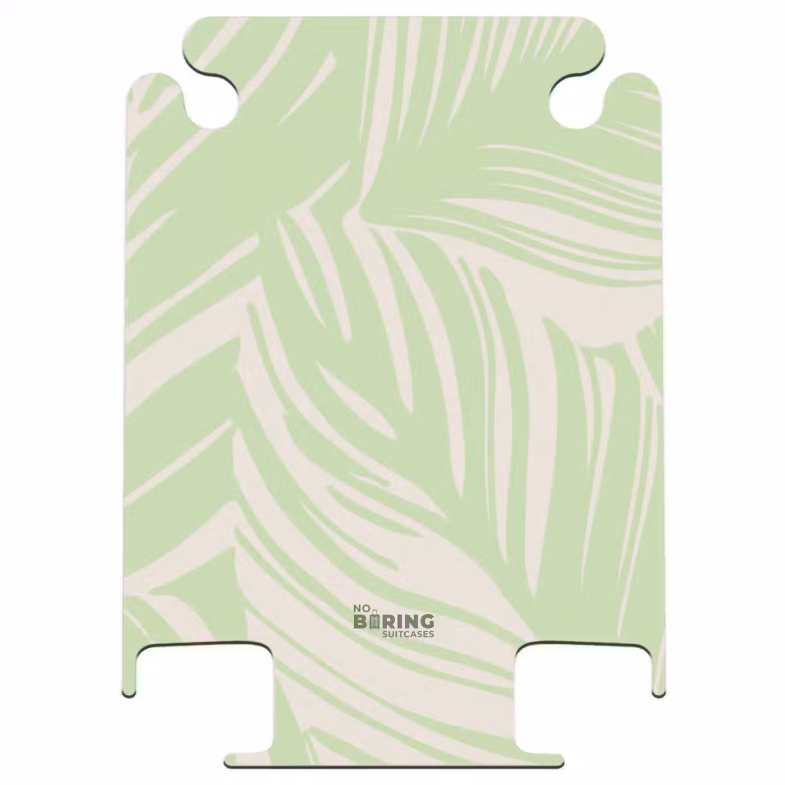 CaseSwap - Large leaves in light green with beige — 1