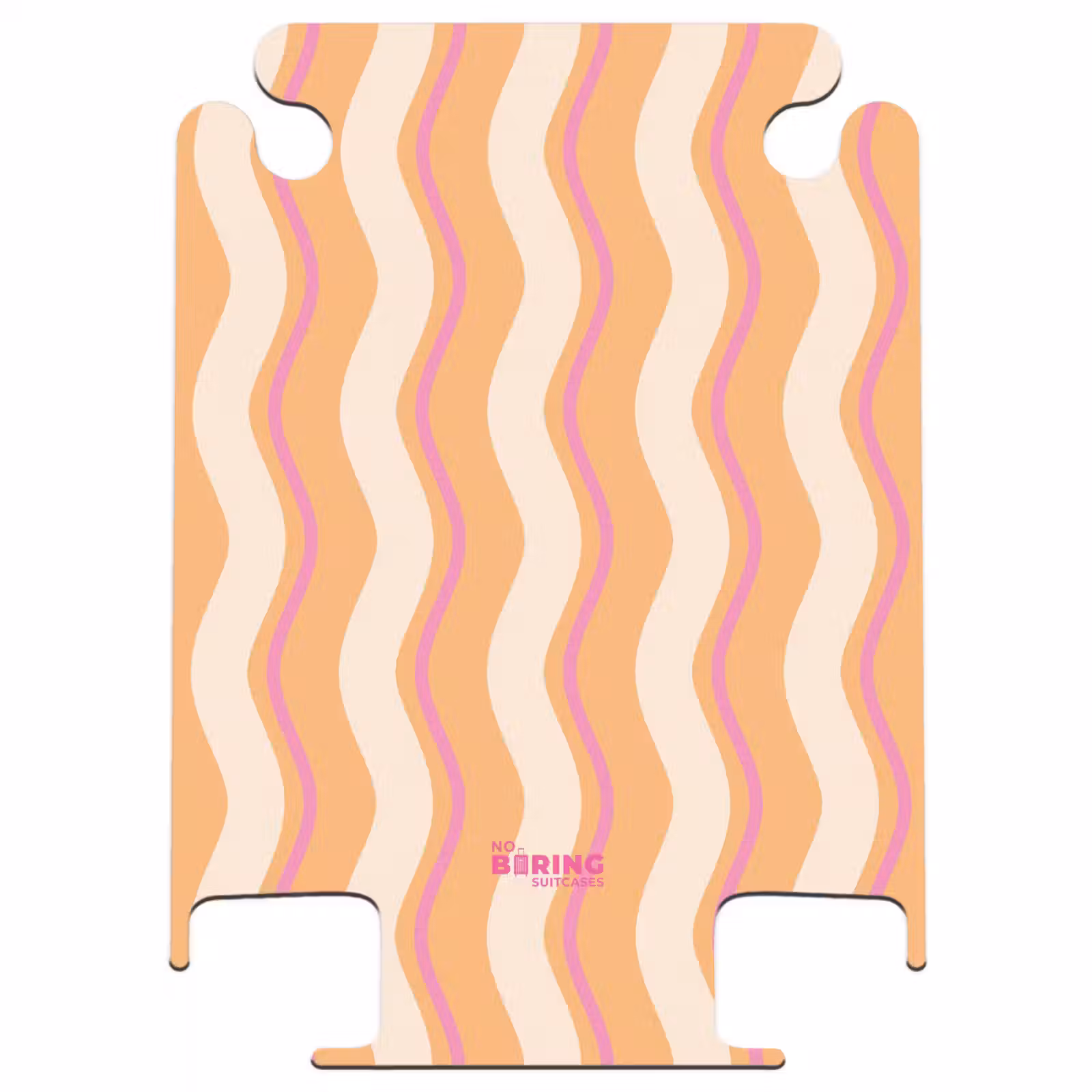 CaseSwap™ - Wavy stripes in orange and pink — 1