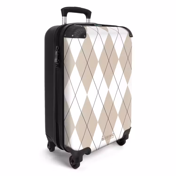 CaseSwap™ - Beige plaid pattern — 2