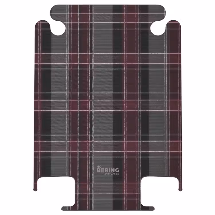 CaseSwap™ - Classic checkered pattern in gray and red — 1